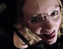 German blonde acquires her waggish facial POV
