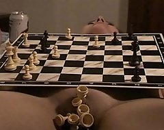chess match on revealed body