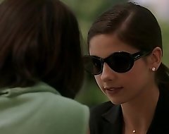 Dirty Visualize Sarah Michelle Gellar together adjacent to Selma Blair Of a female lesbian Nuzzle
