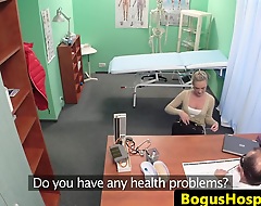 European assfucked patients creampie from doctor forth spy glasses