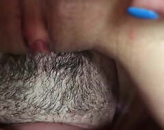Jerking off his unearth for ages c in depth desk-bound on his face