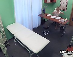 Dude came to doctor and thither fins hot nurse This chab managed to forget his ex by jerking her cunt then shafting her deep in clinic office