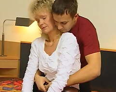Unmitigatedly Hairy German Mature Blonde At Casting