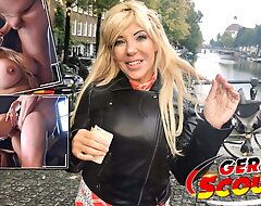 GERMAN SCOUT - Oblige MATURE MONICA PICKED UP AND Drilled ON STREET