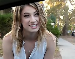 Miserly forcible discretion teen kristen scott hitchhikes and group-fucked at home