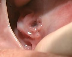 Perforated teats up-close ill-treatment