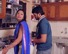 Indian Telugu Soni Priya – romance about kitchen