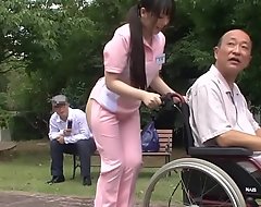 Subtitled anomalous japanese half stark naked caregiver not at home