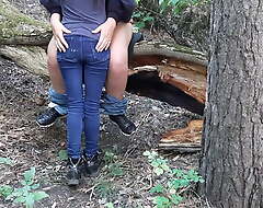 Peeped on sex in the forest with yoke lesbians - Lesbian-illusion