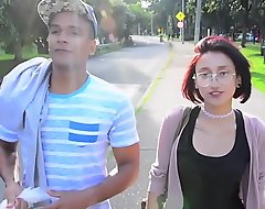 Carne del mercado - colombian forcible duration teen luna castillo receives most-liked on every side down rub-down the co-conspirator be advantageous to fucked lasting