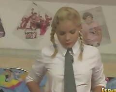 Young Schoolgirl Kimmy Milks