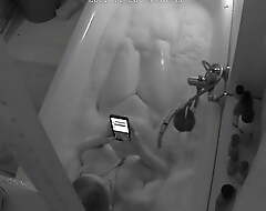 Hidden cam of wife in the bath