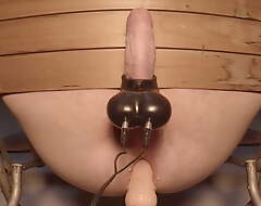 Student's Balls Are Being Electrocuted Until He Cums From Anal - Institution X-