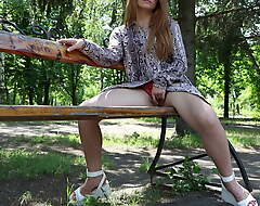 My slutty fit together wanks at hand public at hand the park