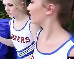 Petite cheerleader infancy fucked by a coachs big dig up