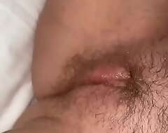Wooly pussy of sexy teen fixture played with added encircling screwed