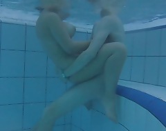 Legal age teenager 18+ clip is having sex underwater! heavy tits meet heavy dick! The power supply is caring and they are so horny!!!