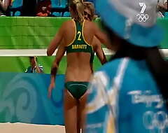Beach Volleyball Bikini Butt Spam Joke