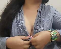desi naughty hot piping hot regrettable Indian piping hot wife